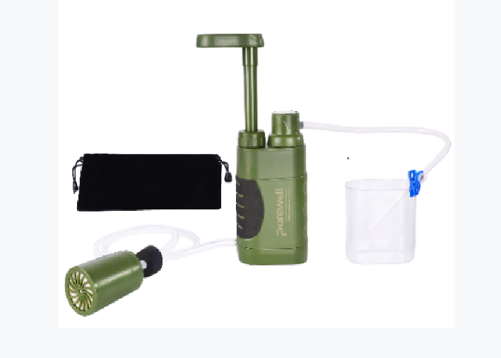 Purewell Portable Hand Pump Water Filter Review