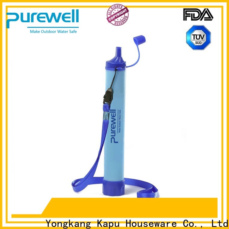 Purewell Customized straw filter reputable manufacturer for traveling