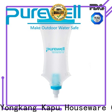 Purewell gravity bag water filter reputable manufacturer for hiking