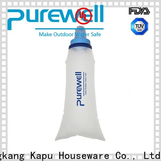 Purewell soft water flask wholesale for running