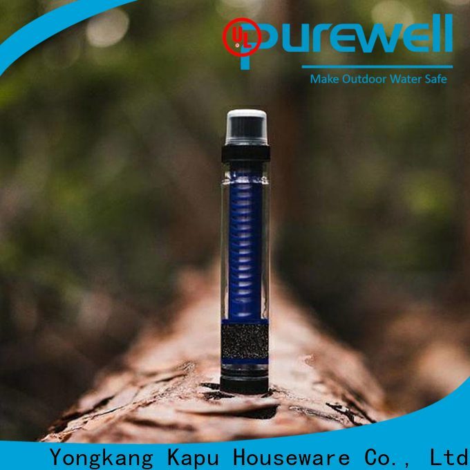 Personal water filtration straw order now for camping