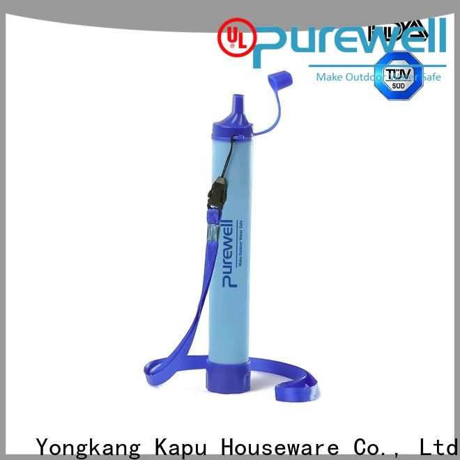 Purewell Personal filtered water straw order now for traveling