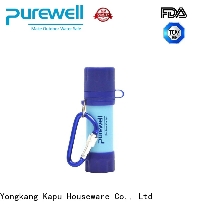 Customized portable water filter straw reputable manufacturer for camping