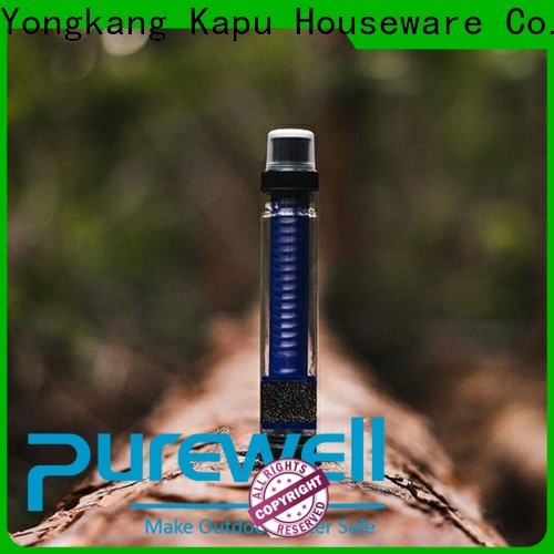 Purewell straw filter factory price for hiking