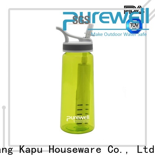 with carabiner water purification bottle wholesale for running