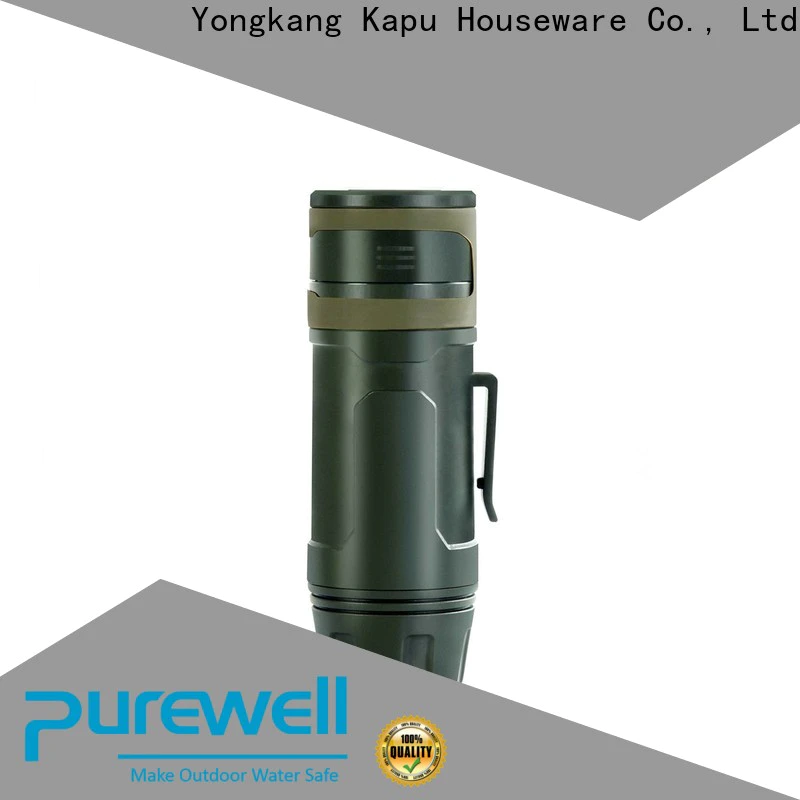 Purewell Customized filter straws for drinking water order now for hiking
