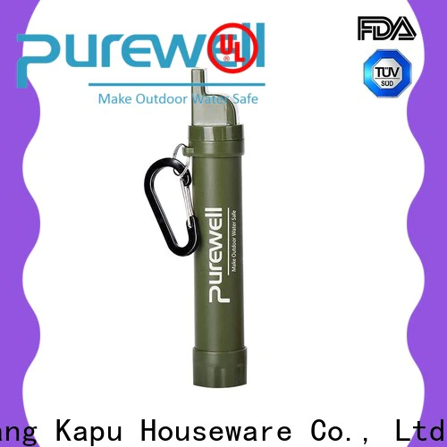Personal water purifier straw reputable manufacturer for camping
