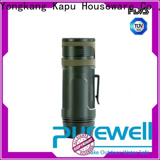 Purewell filtered water straw reputable manufacturer for traveling