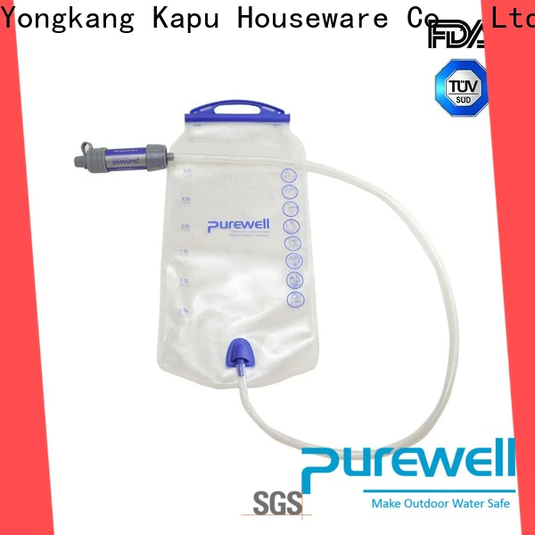 easy-hanging water filter bag from China for hiking