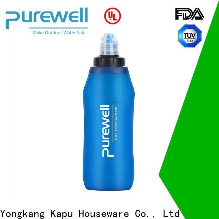 high-quality soft water flask supplier for Backpacking