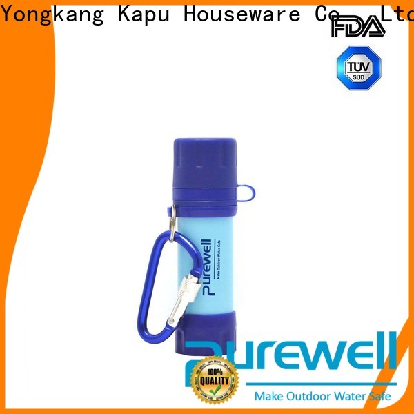 Customized water straw filter water filter camping reputable manufacturer for hiking
