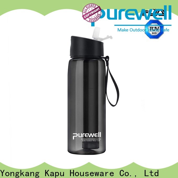 with carabiner water filter drink bottle inquire now for running