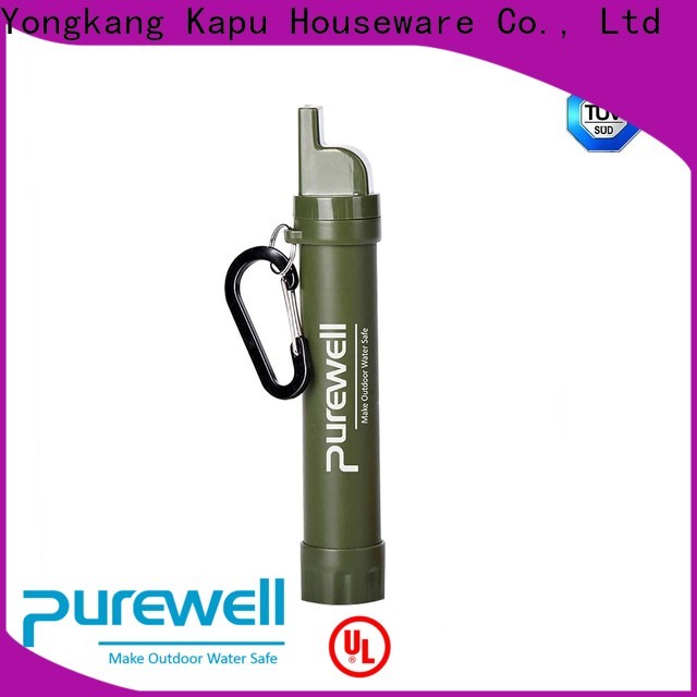 Personal personal water filter straw factory price for camping