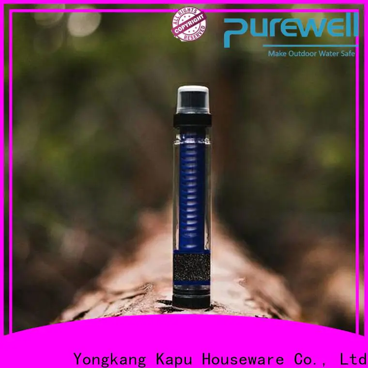 Purewell filtered water straw reputable manufacturer for traveling