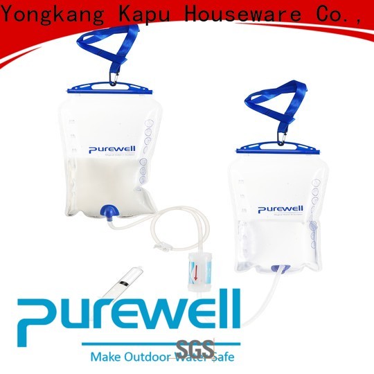 convenient gravity water filter bag reputable manufacturer for travel