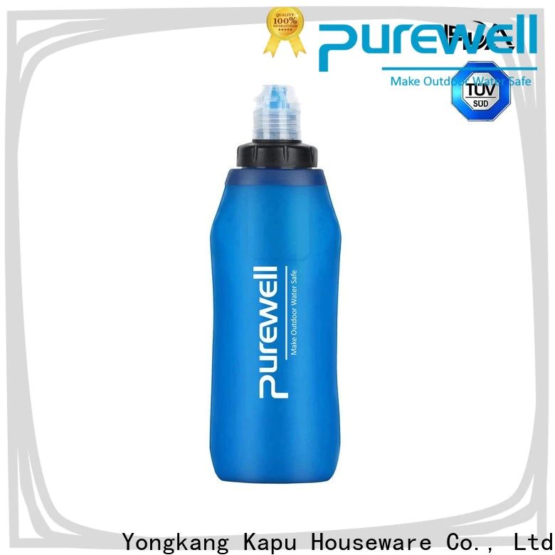 soft soft flask water bottle supplier for Backpacking