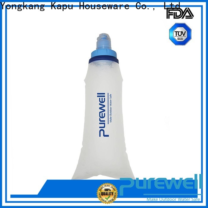 Purewell soft soft water flask wholesale for running