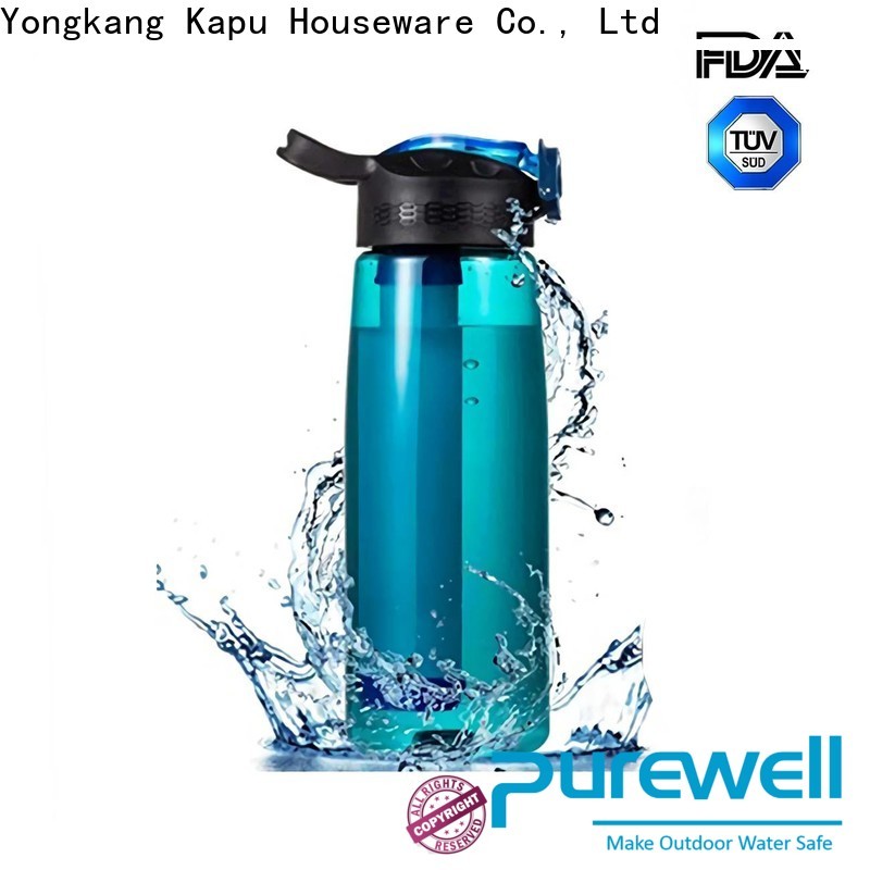 Purewell water purification bottle supplier
