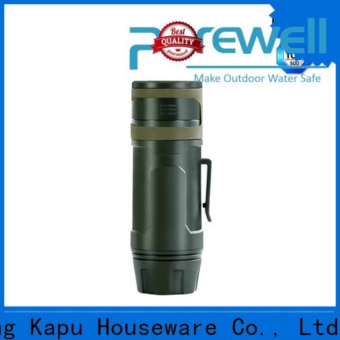 Purewell Customized filtered water straw factory price for camping