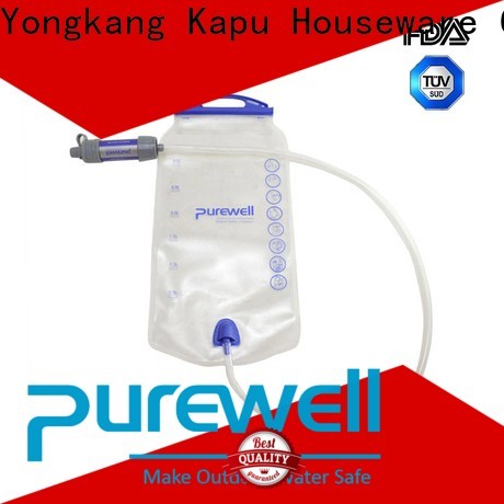convenient gravity bag water filter reputable manufacturer for outdoor activities