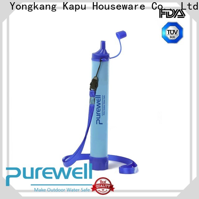Personal filtered water straw reputable manufacturer for camping