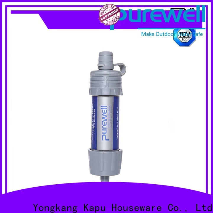 Customized water purifier straw order now for traveling