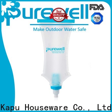 Purewell camping water filter bag reputable manufacturer for travel