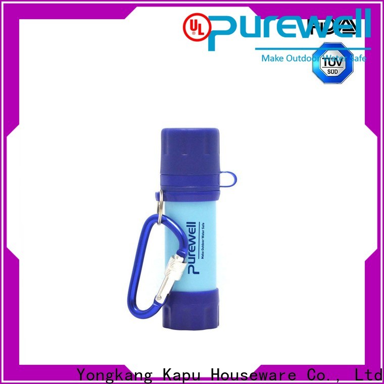 Purewell filter straws for drinking water reputable manufacturer for hiking