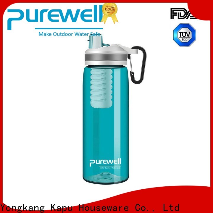 with carabiner water purifier drink bottle wholesale