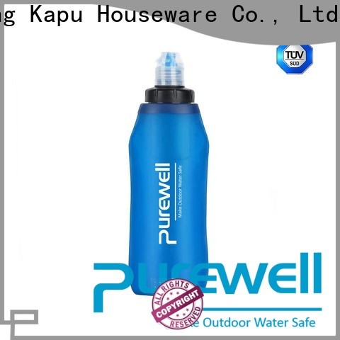 Purewell high-quality soft water flask supplier for hiking