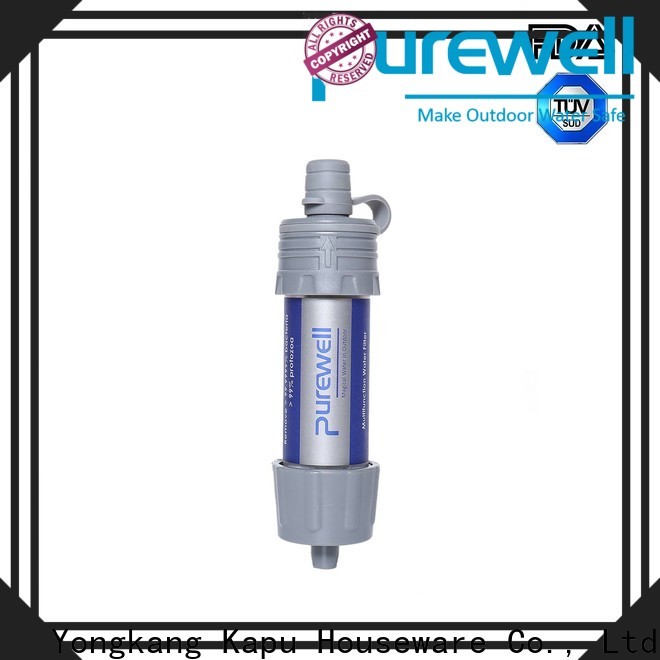 Customized water purification straw order now for camping