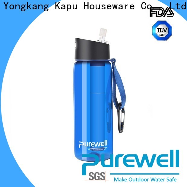 Detachable water filter drink bottle inquire now for Backpacking