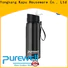 with carabiner water purification bottle wholesale