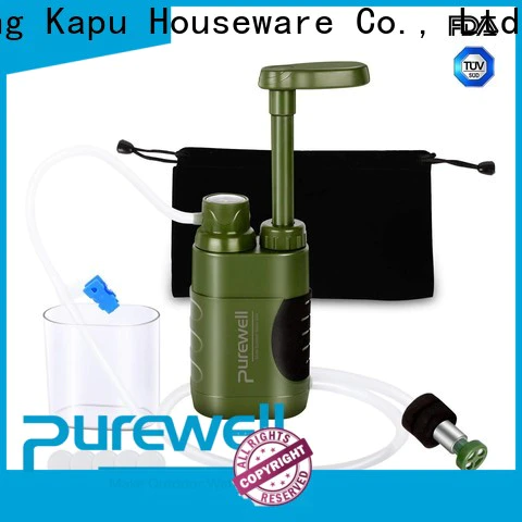 BPA Free water filter pump for hiking from China for hiking