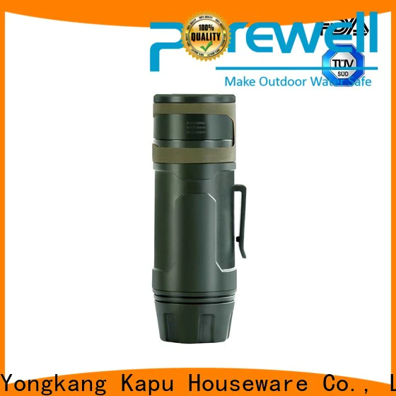 Purewell portable outdoor water filter straw reputable manufacturer for camping