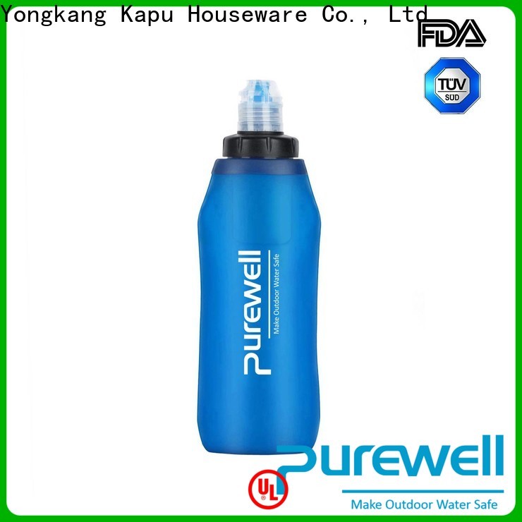 Purewell 1200ml soft flask running supplier for running