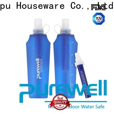 high-quality soft water flask supplier for hiking