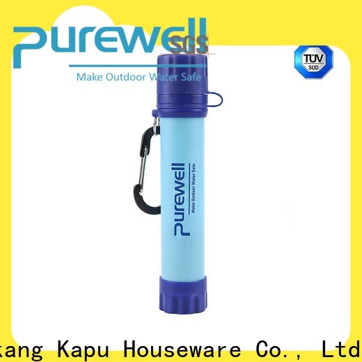 Purewell filter straws for drinking water reputable manufacturer for traveling