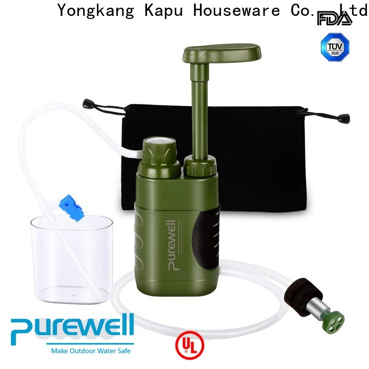 Durable water filter pump backpacking inquire now for outdoor activities