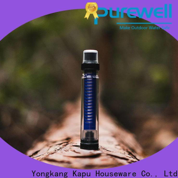 Customized water filtration straw factory price for hiking