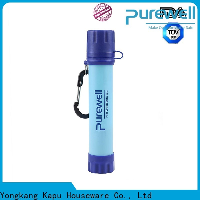 Personal straw filter reputable manufacturer for hiking