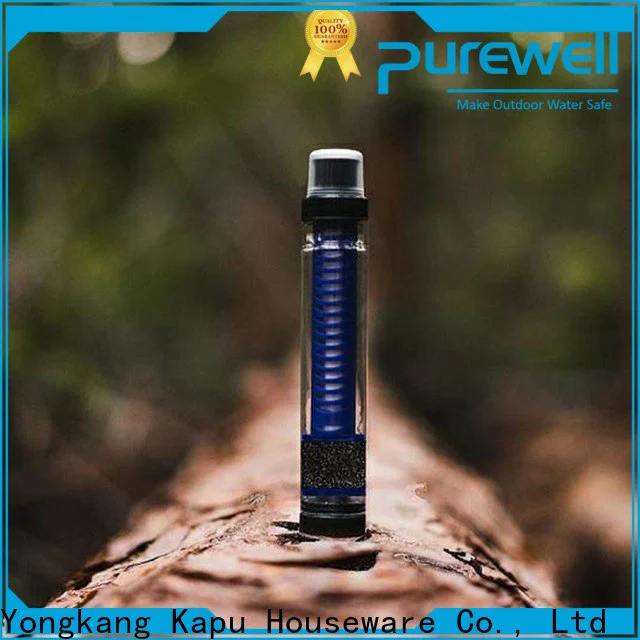 Purewell Customized portable filter order now for traveling