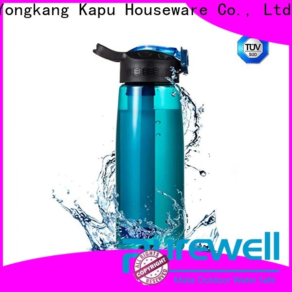 with carabiner individual water filter bottles wholesale for running