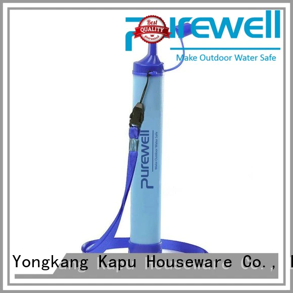 Purewell Personal portable water filter reputable manufacturer for hiking