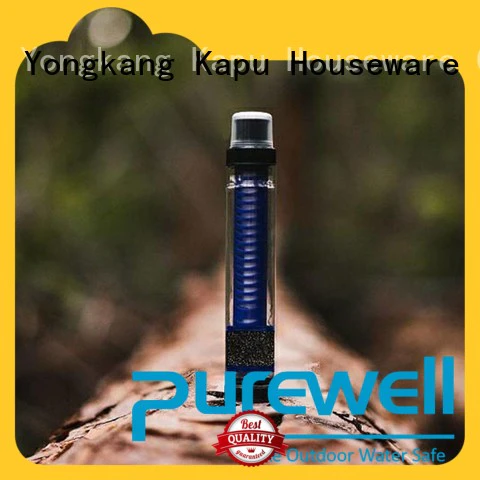 Personal outdoor water filter straw order now for traveling