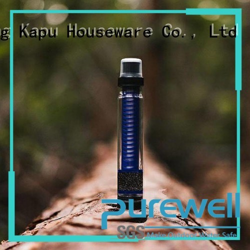 Purewell Customized portable water filter reputable manufacturer for camping
