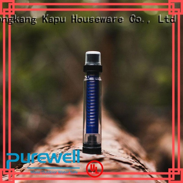Purewell Customized water purifier straw order now for camping