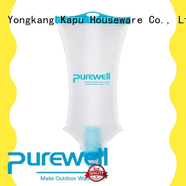 Purewell convenient water filter bag reputable manufacturer for travel