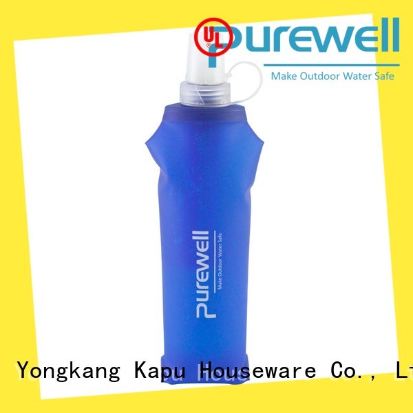soft flask supplier for hiking Purewell