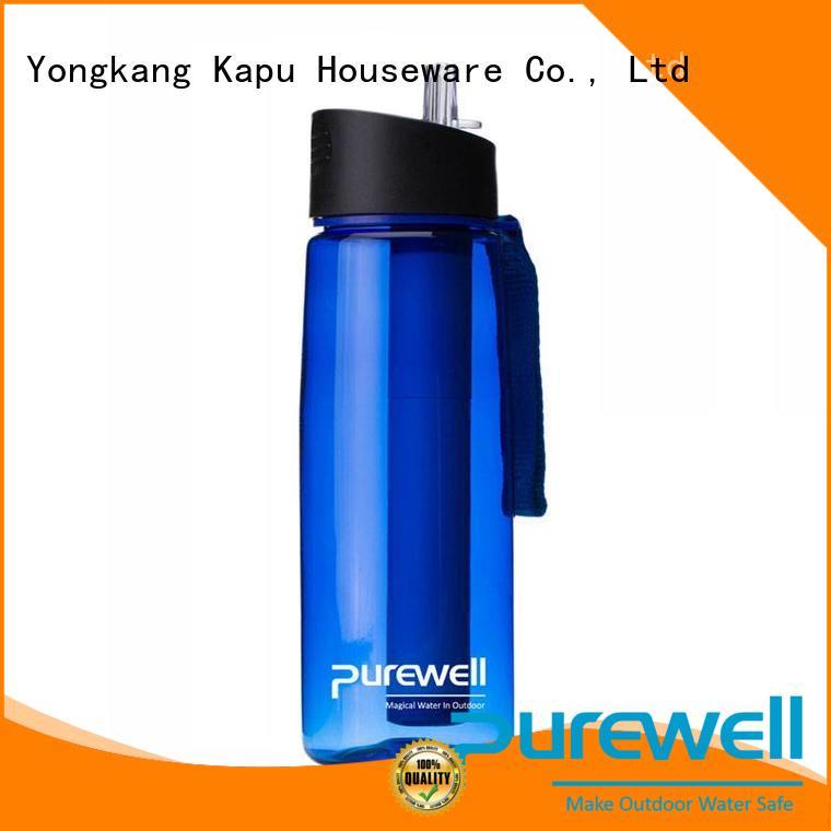 Purewell Detachable water filter bottle inquire now for running